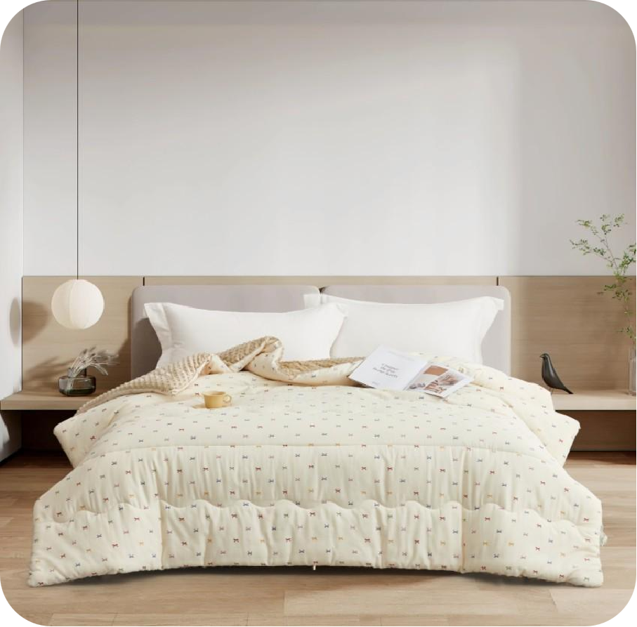 米可双层纱豆豆被 TQ-B118